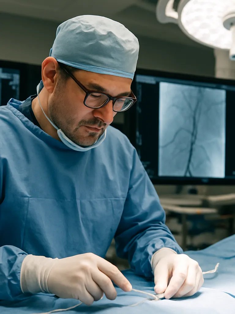 Oakley lead glasses worn during fluoroscopy procedure