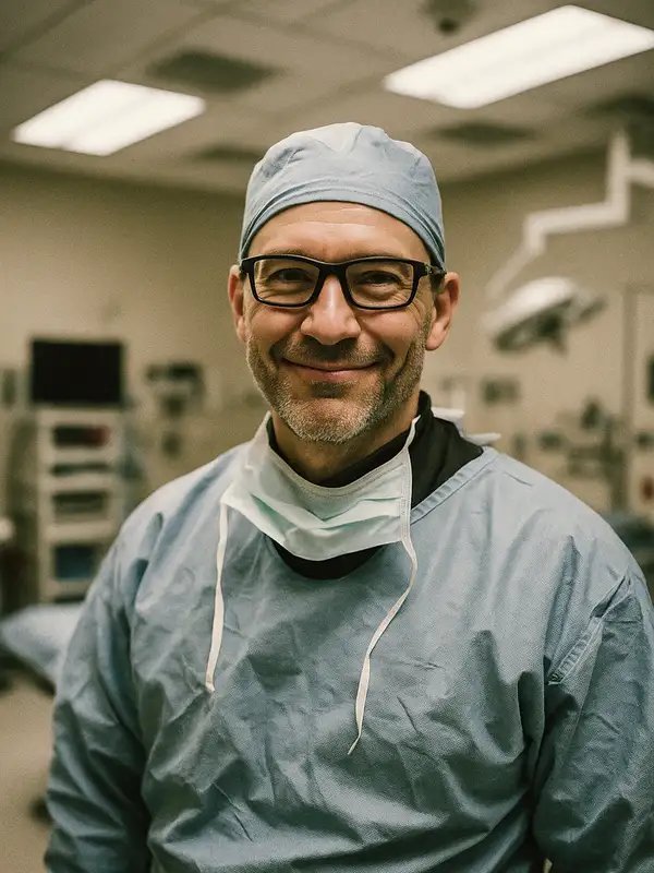Oakley lead glasses worn in the operating room with lead apron