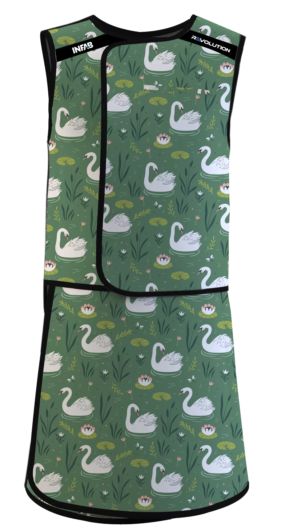 Swan Lake on apron