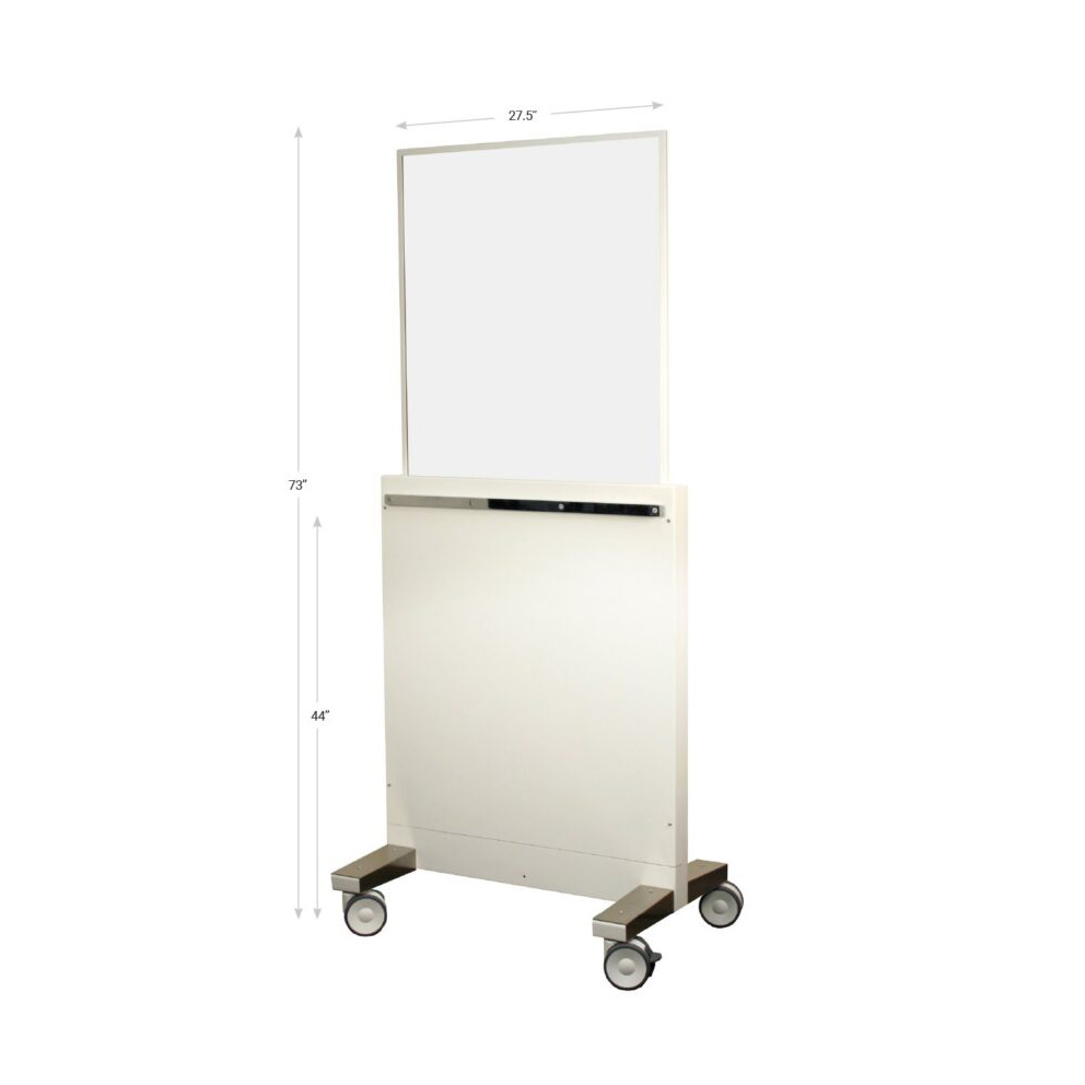 X Ray Mobile Barrier Technician Protection 076993 Dim