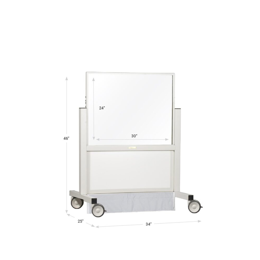 X Ray Mobile Barrier Shorty 683458 Dim Web