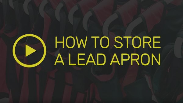 How to store a lead apron