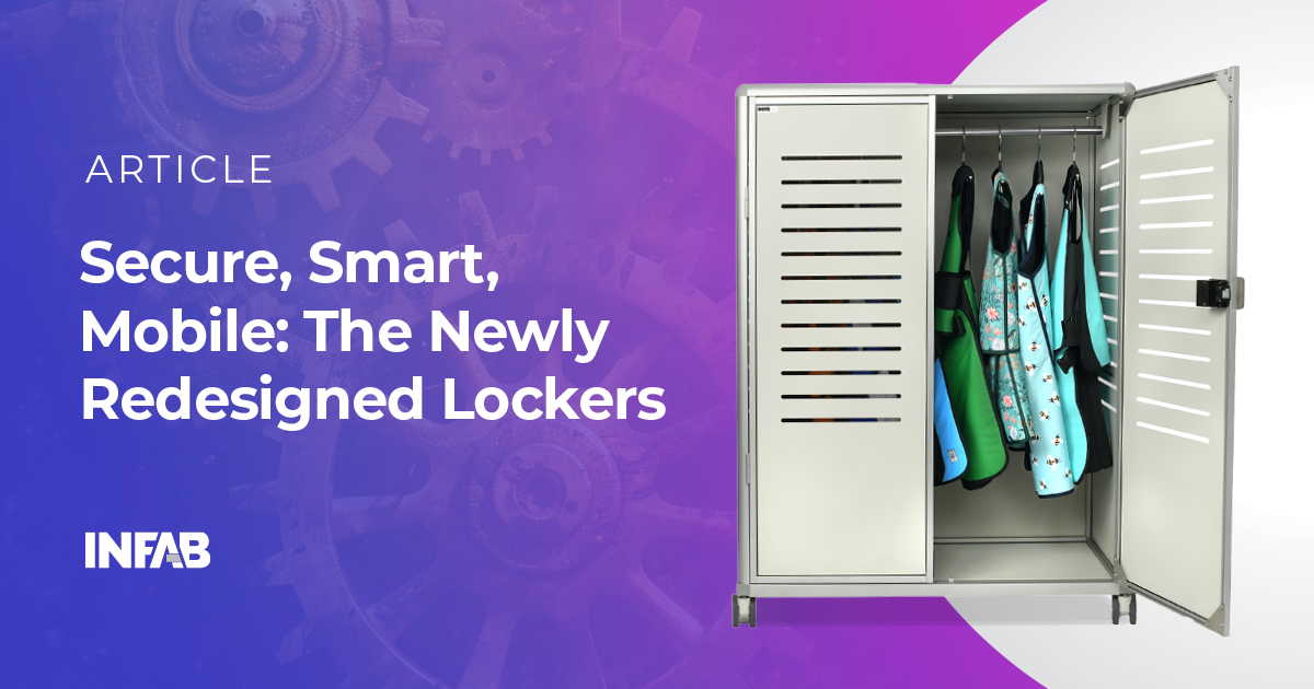 Secure, Smart, Mobile: Newly Redesigned Lockers